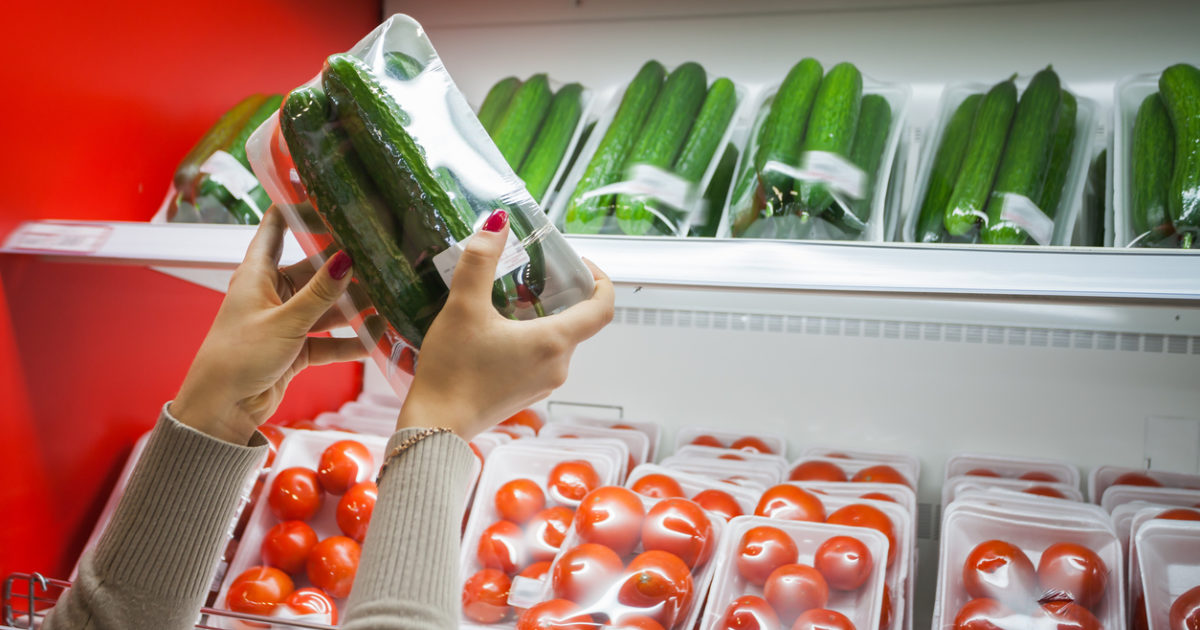 Produce Industry Tray Packaging Equipment Overwrappers & High Speed